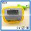 Portable mini pedometer instruction for using pedometer bracelet