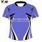 2015 color black polyester rugby shirt