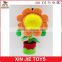 custom sunflower plush doll toy colourful stuffed flower toy for kids nice sunflower plush toy