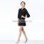 Women's Basic Turndown Neck Long Chiffon Shirt Blouse Tops Girls Transparent Sexy Dress