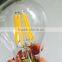 A19 led bulbs filament 8w UL CUL 800lm 2700k e26