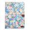 New arrival factory price flower pattern fabric filp case for ipad pro