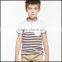 Latest Design Shirts and Fashion Cotton Fabric Boy T Shirt With Striped or Boys Fashion T Shirt