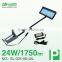double arm street light pole LED trade show light, LED gooseneck light, LED spotlight 1600-1800Lm 24W DC18-24V.