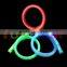 led fiber material blinking luminous flashing plastic bracelet