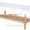2014 New Products Wooden Stationary Massage Couch