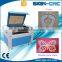 80w CO2 Small MDF Wood Acrylic Granite Stone Paper Fabric Laser Cutting Machine