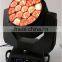 19X15W RGBW Led Bee Eye Zoom Moving Head Stage Light