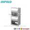 Empolo Double Vertical Wall Built In Tissue Paper Holder Made Of 304 SS, Paper Napkin Holder 5003