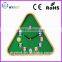 Plastic trigon Snooker advertisement gift wall billiard clock
