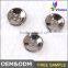 Dongguang garment accessories plastic 8mm black combined button for shirt