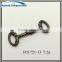 13mm two parts ring shoes buckle high end gun metal plated shoes decorations