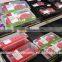 Supermarket Display Customizable High Quality With Absorbent Pad PP Meat Storage Containers