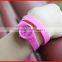 Novel design sports style silicone bracelet watch