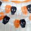 Halloween Ghost Party Garland Decoration Props Paper Chain Craft for kids