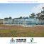Uruguay one story gradual roof light steel villa