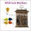 Best Selling New Design Wall Mounted Stainless Steel Vintage Mailbox