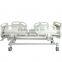 Cheap 3 Crank Manual Hospital Bed For Patient With IV Pole