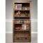 solid wood bookcase Nordic pastoral white oak bookcase Reading Room Furniture with drawer