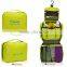 Travel hanging cosmetic bag with hook