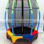 55" children indoor bungee jumper trampoline with enclosure