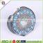 Brand Quality Metal Makeup Mirror Bling Crystal Rhinestone Flower Beauty Make up Compact Pocket Mirror Gift for Wedding Party
