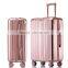 ABS+PC luxury zipper luggage set bags