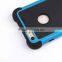 Durable Phone case Silicon TPU+PC 3 in 1 dual layer case with kickstand stand function for iphone 5/ 6