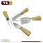 4 pcs mini cheese knife set with wood handle for hotel