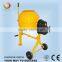 Horizontal Type Portable Mini Cement Mixer Machine with Bar Operation for Sale