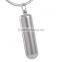 SRP8075 Online Shop China Vacuum Flask Shape Pendant Stainless Steel Cremation Jewelry