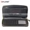 QIALINO RFID Blocking Wallet Luxury Ostrich leather wallet handbag