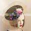 MYLOVE women party hat with flowers cheap hat