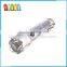 Aluminum alloy solar Power USB Superbright Outdoor LED Flashlight