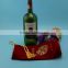 Claret Velvet Wine Pouches Made in China