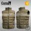 Top quality wholesale men winter outdoor active down feather windproof new design waistcoat