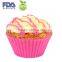 Hot sellling Mini Cake Tool FDA Silicone Baking Cups for Jelly/Pudding Making