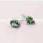 925 sterling solid silver water drop blue white green and champagne zircon earrings fashion women earrings jewelry 6790198