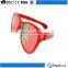 Hot sell cheap fashion trends wholesale man women ce custom colourful red big over size frame sunglasses promotional