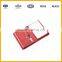 Made in China Leather Notebook Cover Presentation Cover with Card Compartment