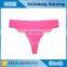 Free samples assorted colors bikini ladies' sexy fancy panty seamless woman thong