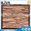 Grey shale ceramsite outdoor decorative paving stone wall bricks made by silicone mold with plastic stone wall price