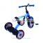 Aosom Blue Kids Play Tricycle MINI Toddler Tricycle with Push Handle