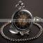 Fashion Men Analog Mechanical Roman Numerals Pocket Watch