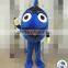 2016 Blue fish mascot costume for sale