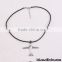 Low price airplane necklace , hot sale airplane pendant short chain necklace