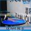 high quality fancy led liquid coffee table,lava colorful liquid high gloss bar table