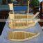 High Quality Cheap Disposable Pine Wood Material Sushi Boat