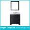 Tonghe Collection Freestanding Bathroom Vanity Cabinet Carrera Marble Top