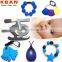 Stylish Teething Necklace And Pendant Silicone Natural Rubber Teether
